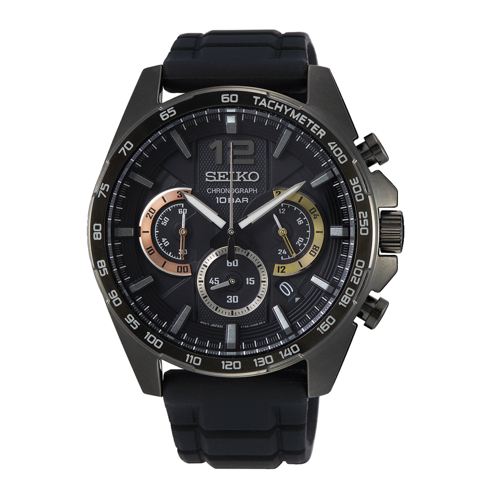 Seiko Men's Chronograph Watch SSB349P Watches Prouds The Jewellers