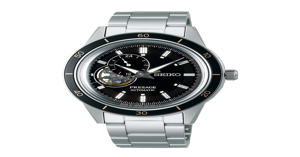 Seiko Men's Presage Automatic Watch in Silver Prouds
