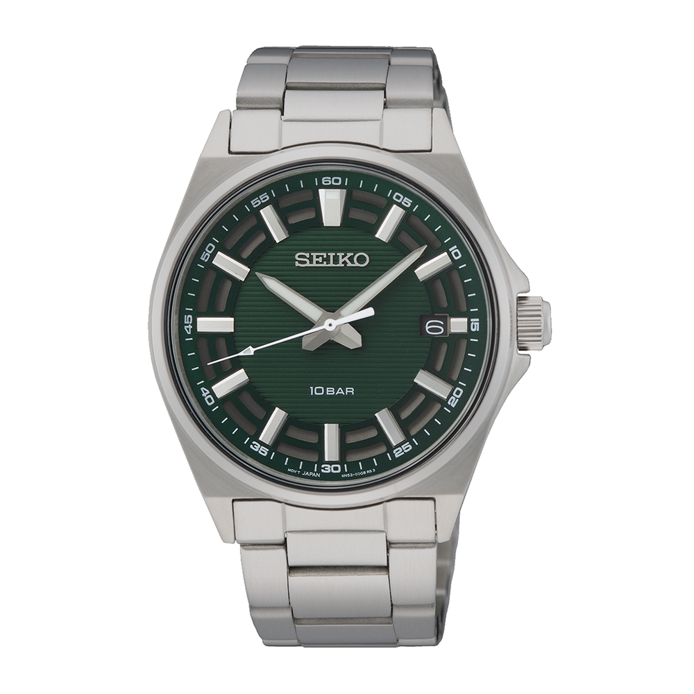 Seiko Men's Sur503p in Silver Prouds