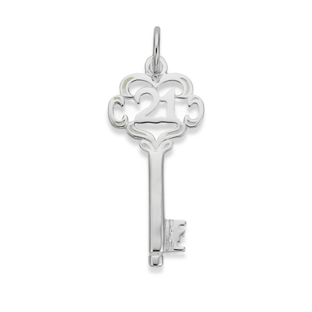 21st key on sale necklace prouds