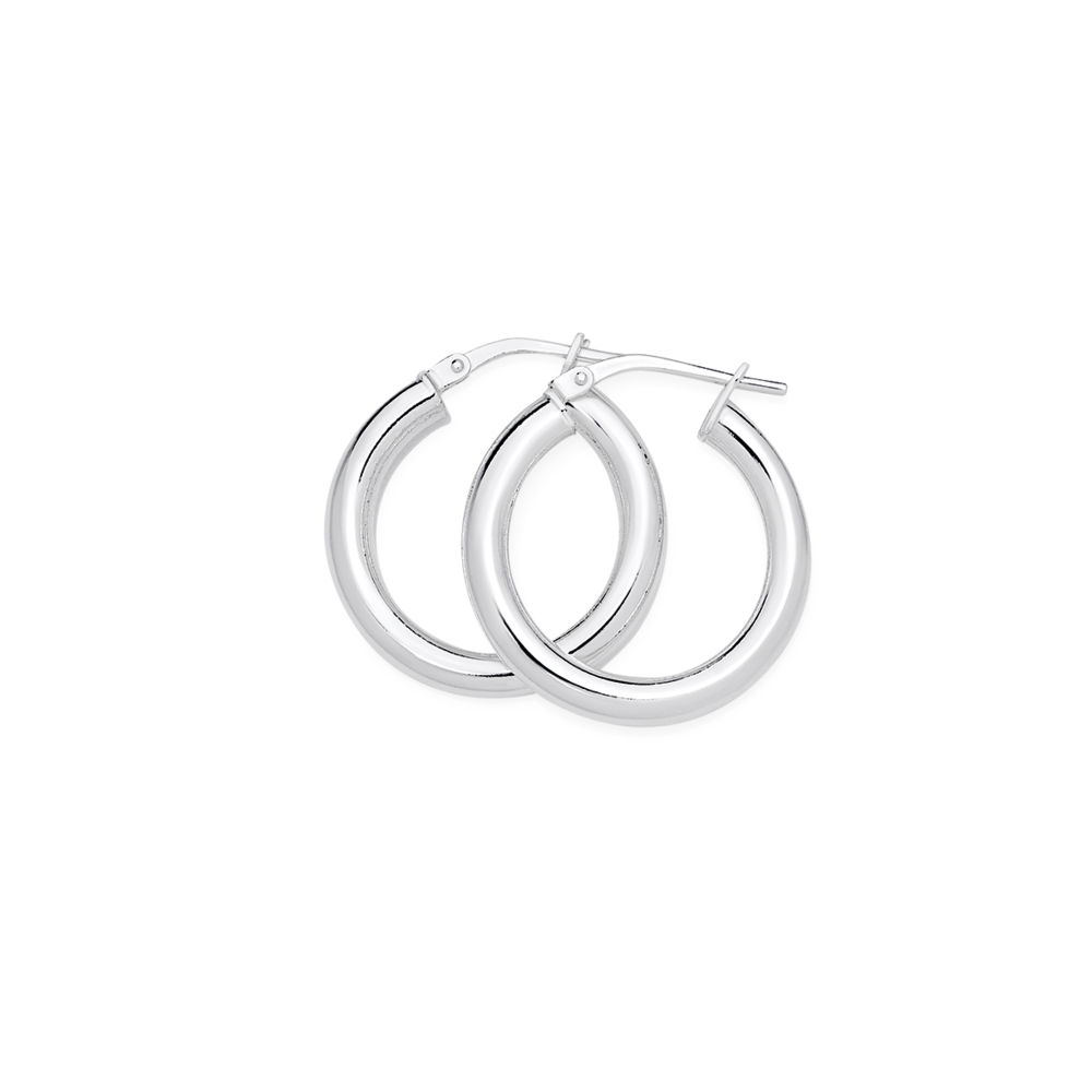 Half on sale hoop earings