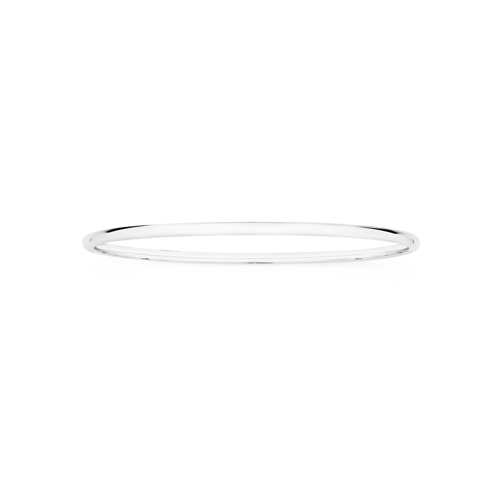 Silver 2.5x60mm Golf Bangle