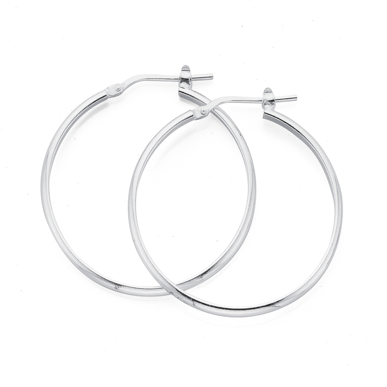 Sterling Silver CZ Flower Earrings | Earrings | Prouds The Jewellers prouds hoop earrings silver