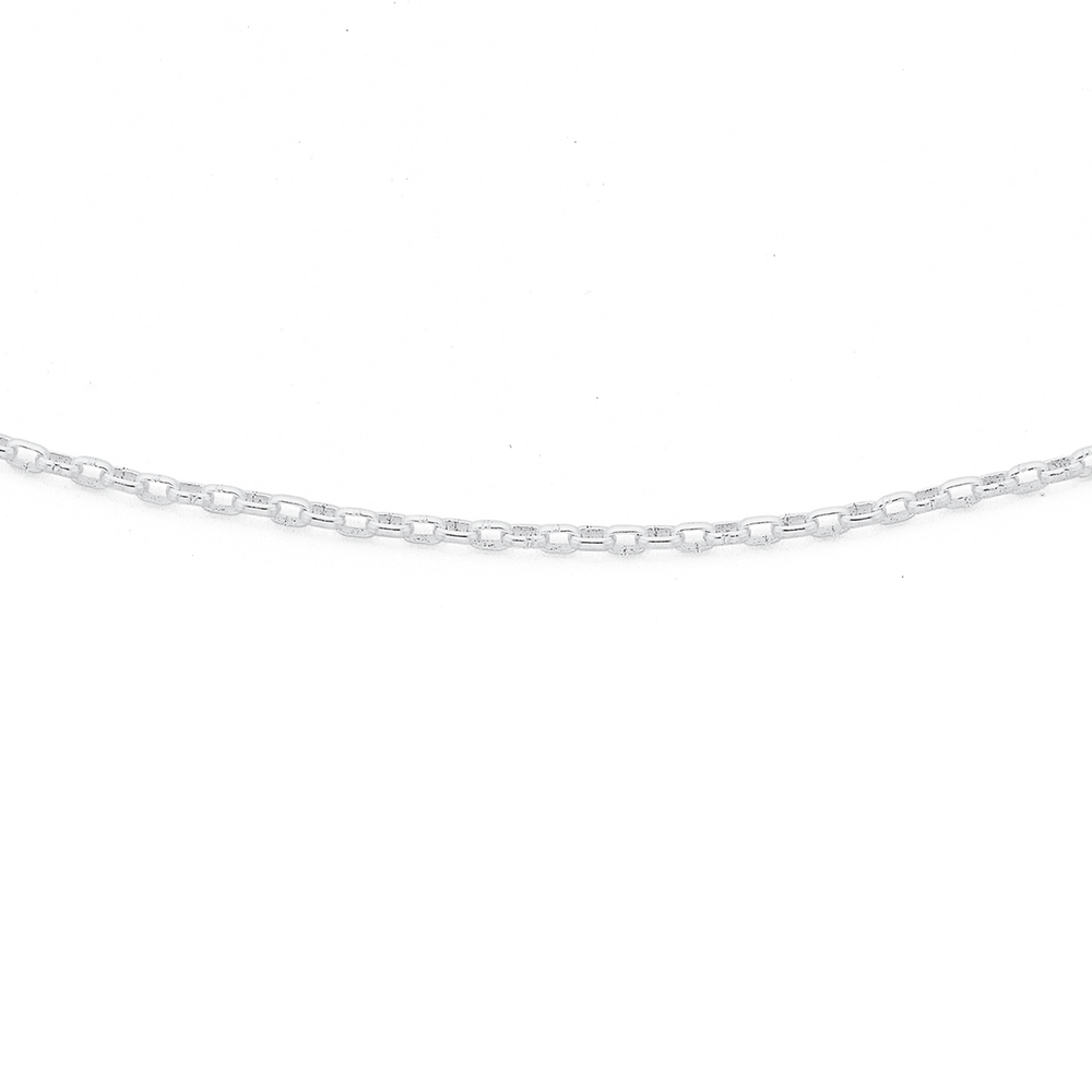 925 Sterling Silver Extender Safety Belcher Chain - 1 x Bolt Ring Clasp - Any Le