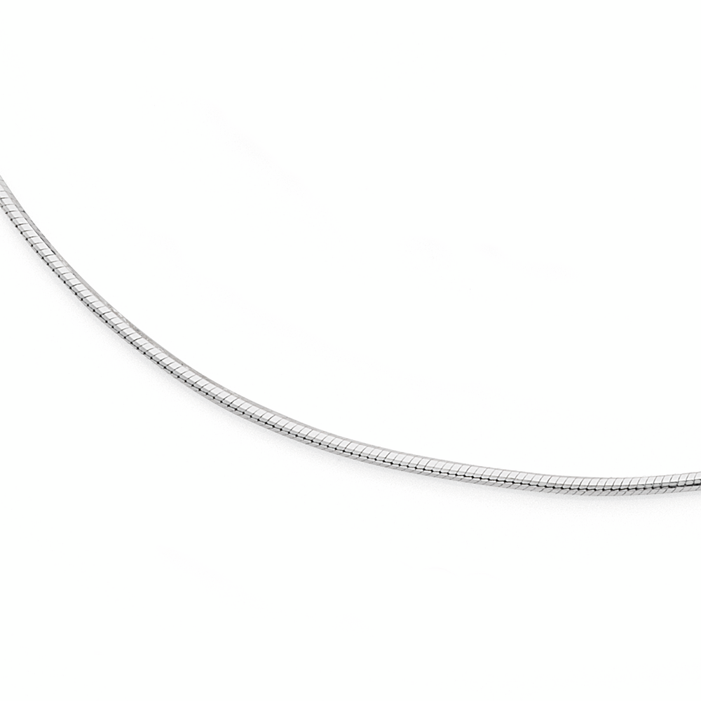 Silver 45cm Snake Chain - Made In Italy