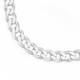 Silver 50cm Diamond Cut Curb Chain
