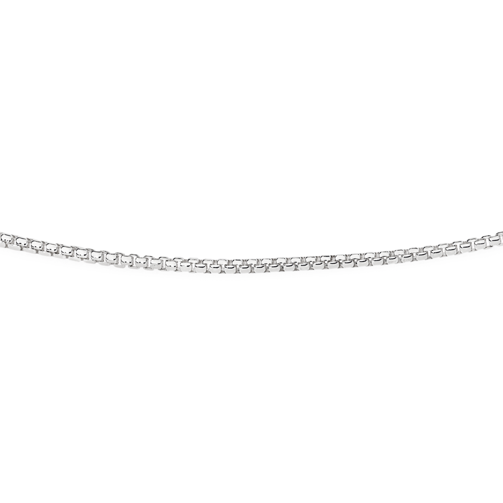 Silver box sales chain mens