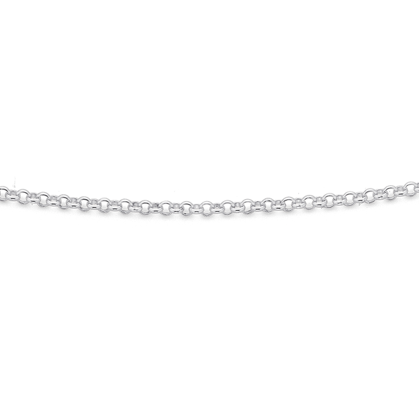Silver 55cm Belcher Chain