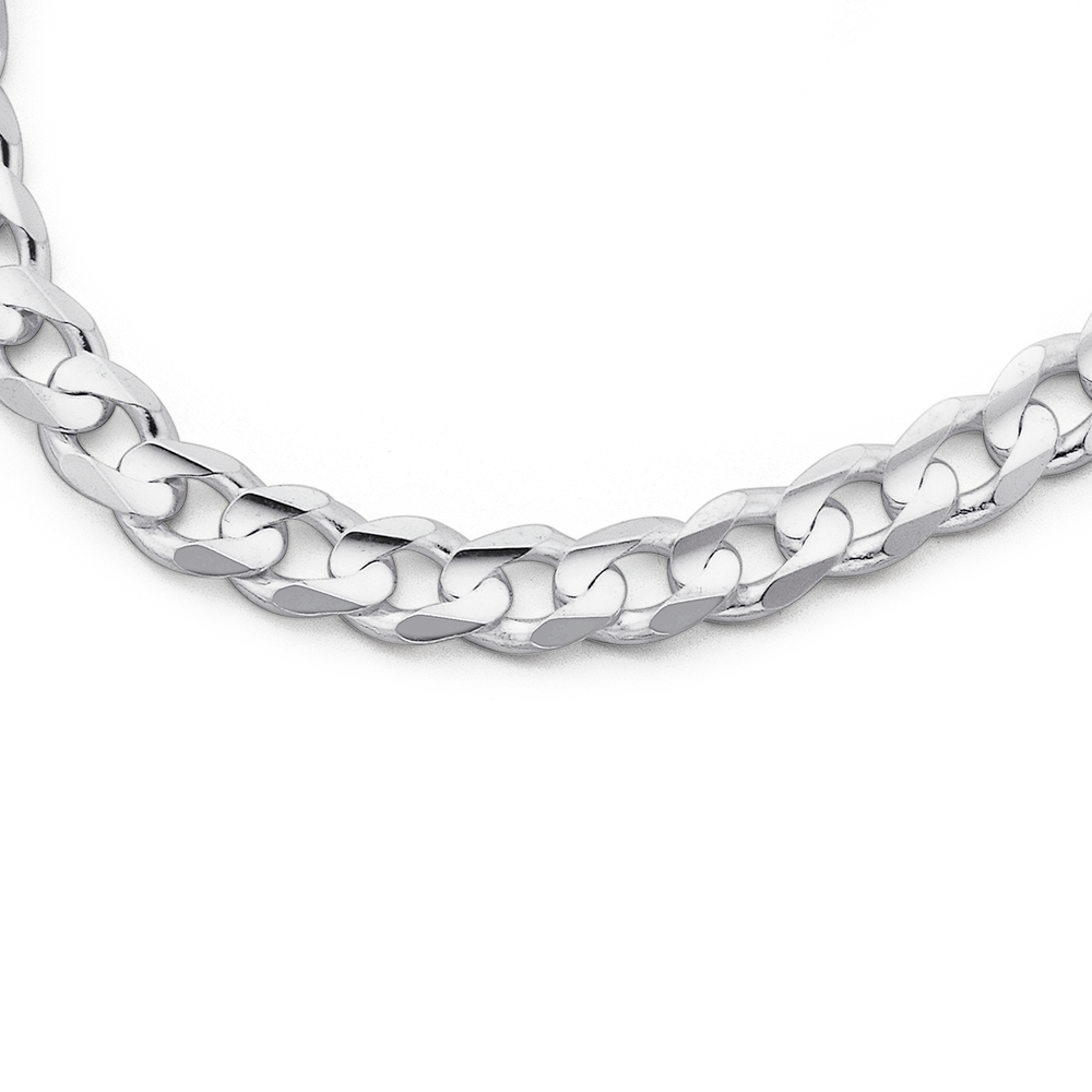 Mens Chain - 9 mm Curb Chain Necklace 18K Gold | Save 30% – Jewelrify