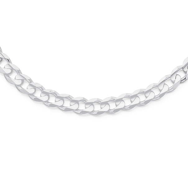 Silver 60cm Solid Chain