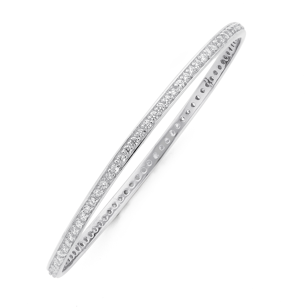 Cubic zirconia bangle deals
