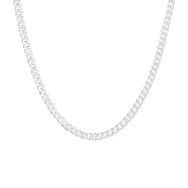 SILVER 70CM CURB CHAIN - MADE IN ITALY