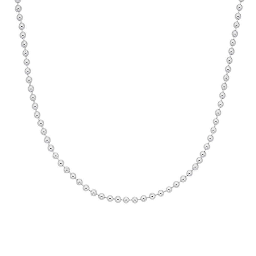 STERLING SILVER BEAD NECKLACE - Simply Posh Consign