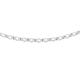 Silver 70cm Oval Belcher Chain