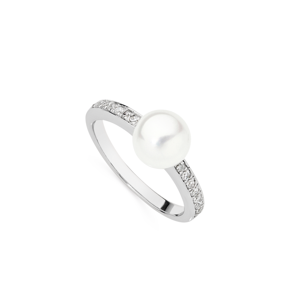 Pearl on sale rings prouds