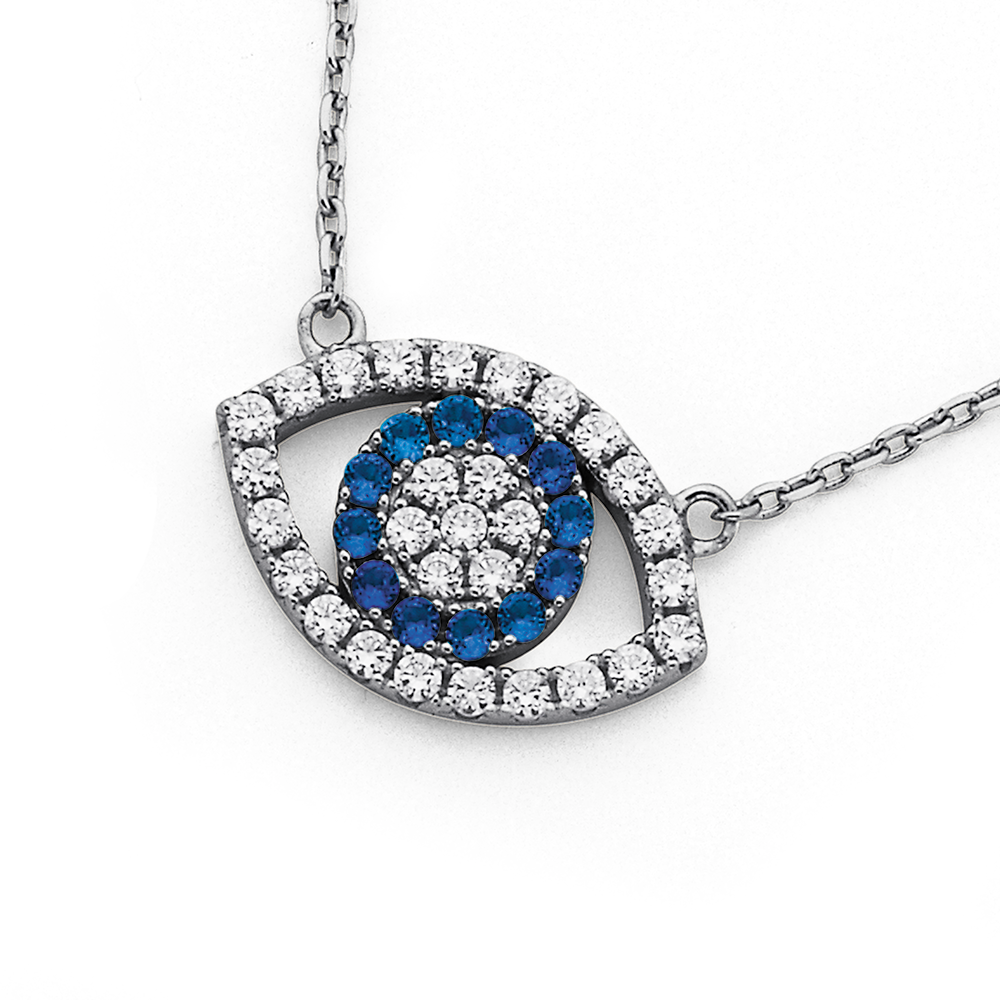 Evil eye hotsell pendant prouds