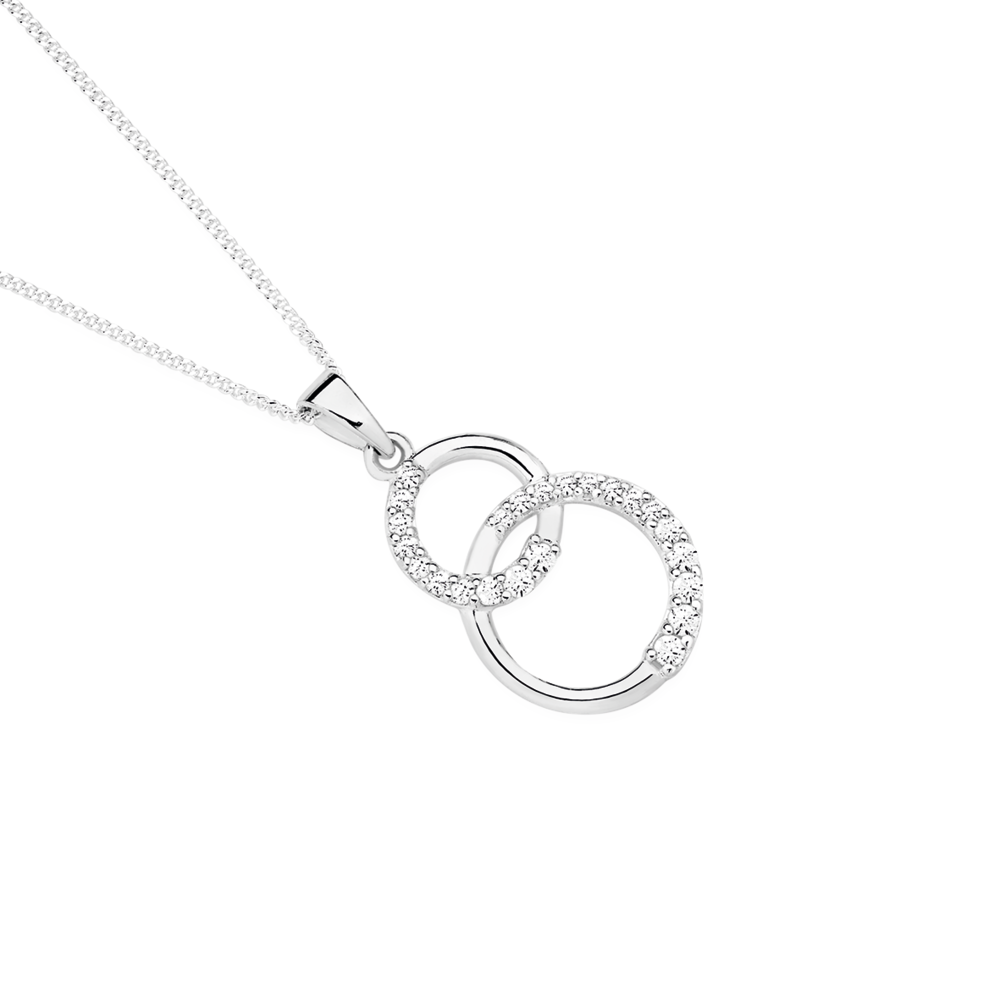 Buy Tiffany and Co Silver 1837 Interlocking Circles Necklace Pendant Chain  Gift Pouch Love Online in India - Etsy