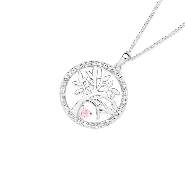 Prouds tree of life necklace silver Clearance