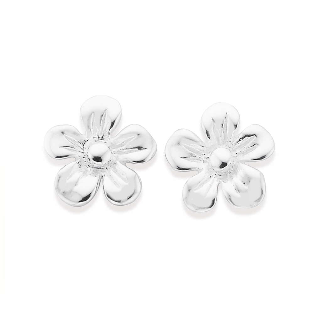 Real silver on sale earrings studs