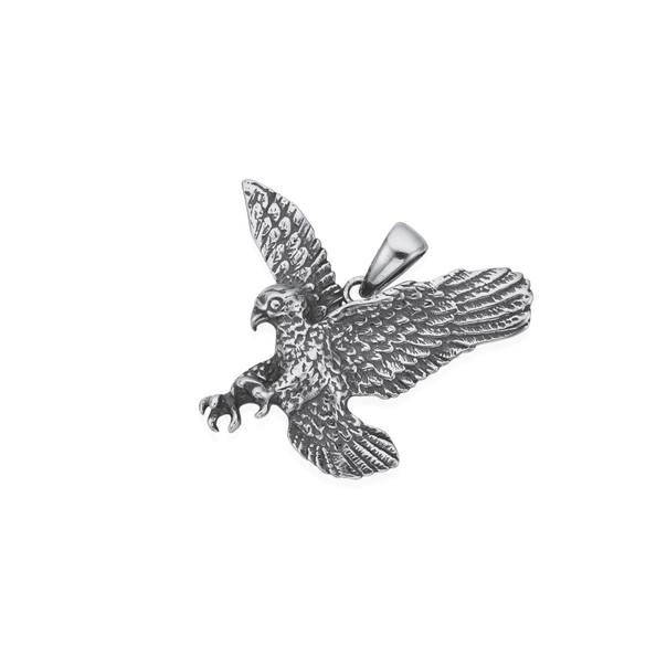 Silver Flying Eagle Pendant