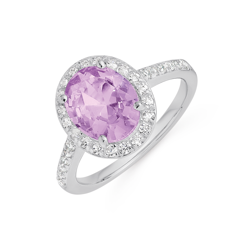 Pink sapphire ring prouds discount