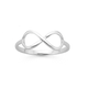Silver Infinity Dress Ring