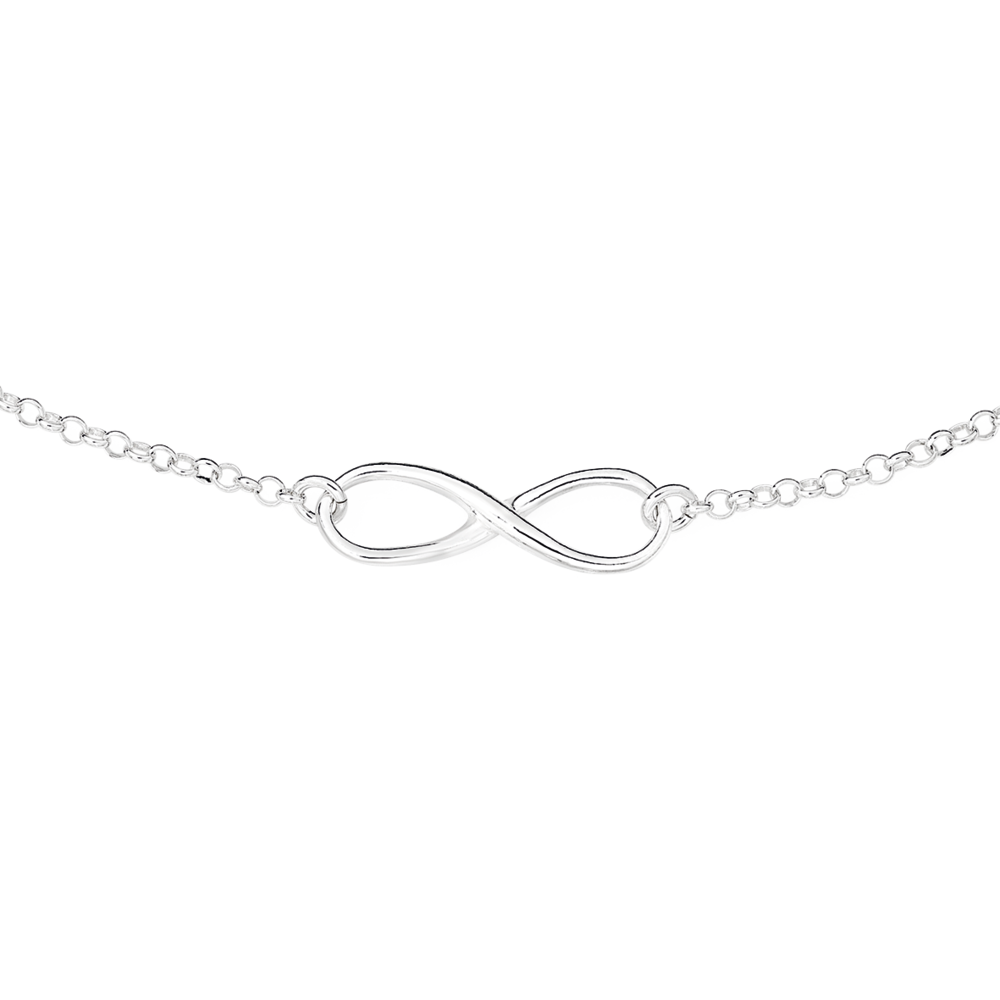 Prouds store silver necklace