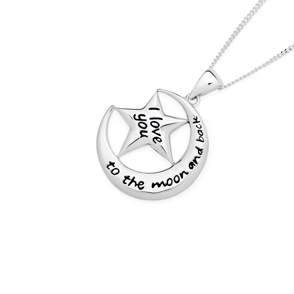 Moon and star chain discount