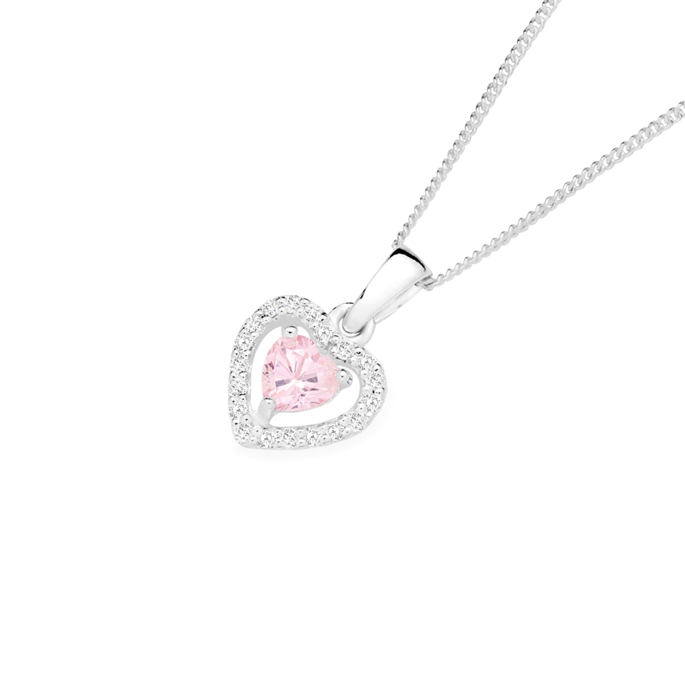 Prouds heart necklace on sale