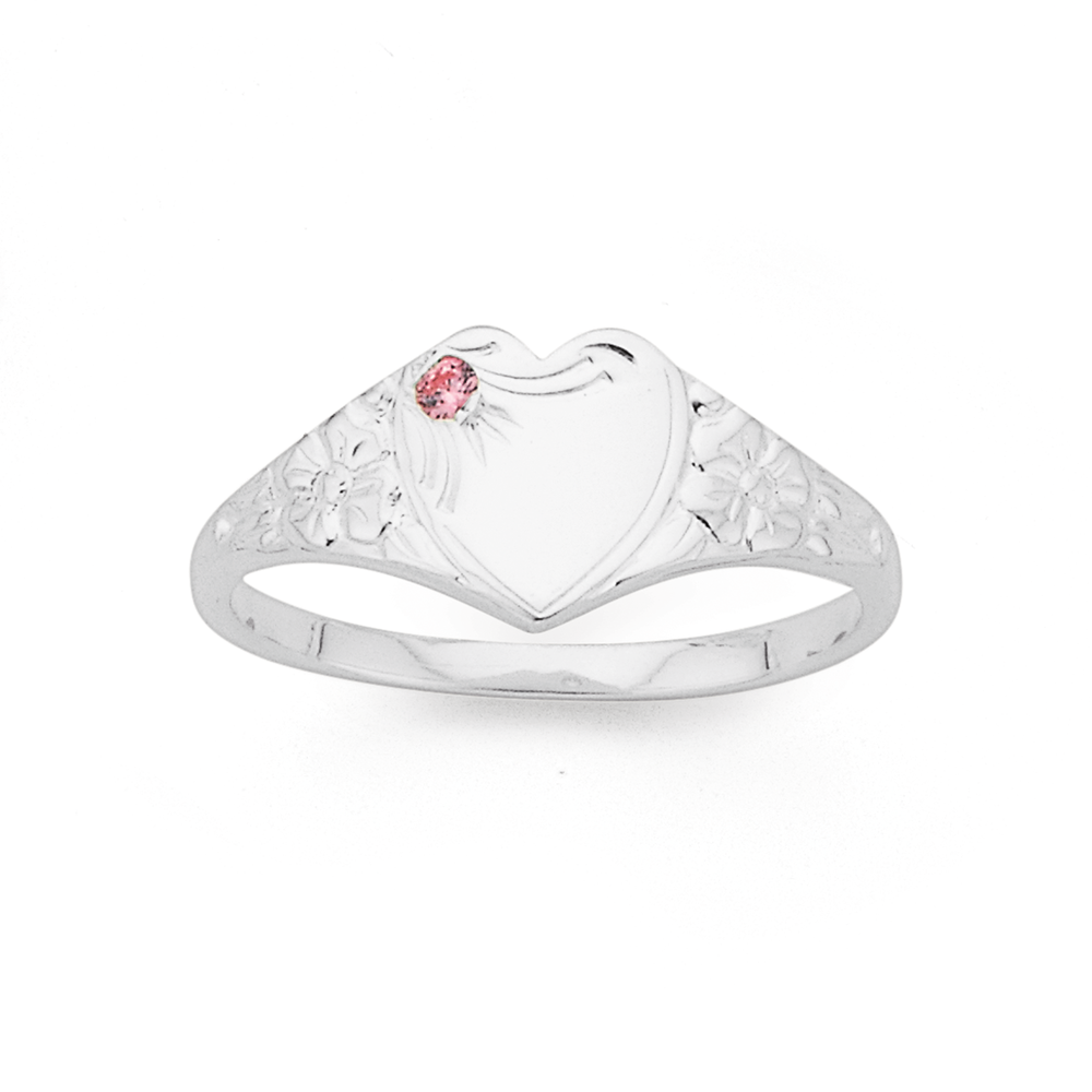 Gold signet outlet ring prouds