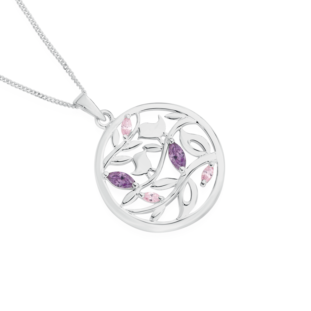 Bird discount birthstone necklace