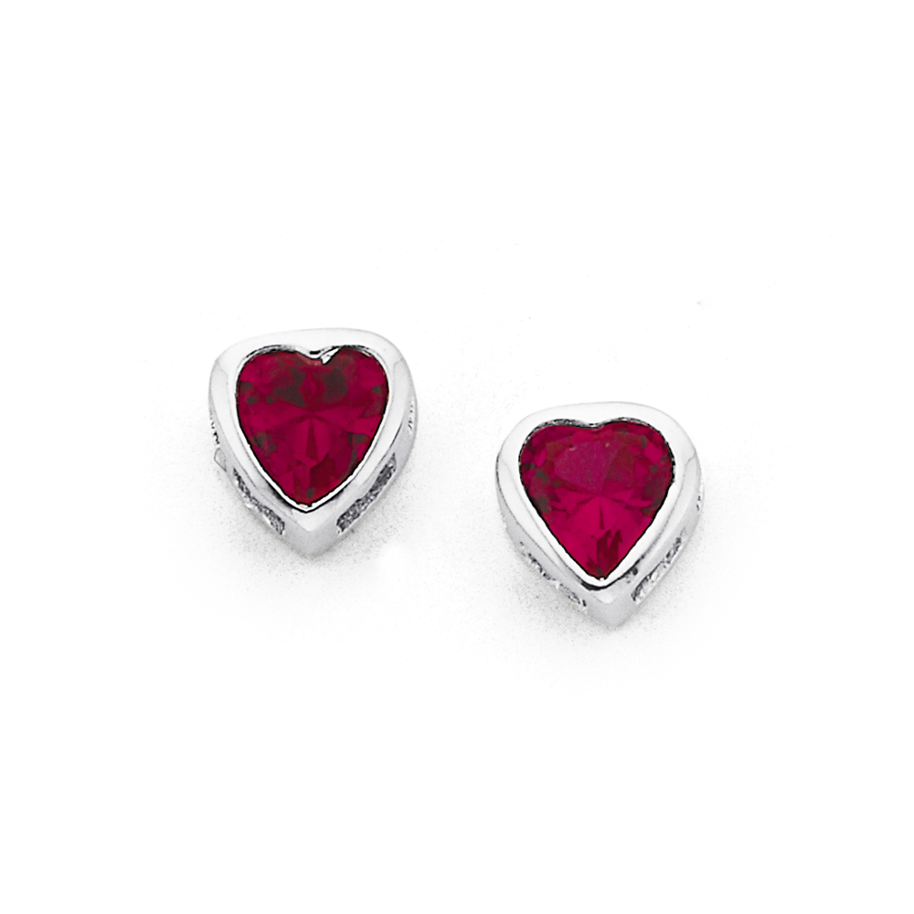 Prouds heart earrings sales