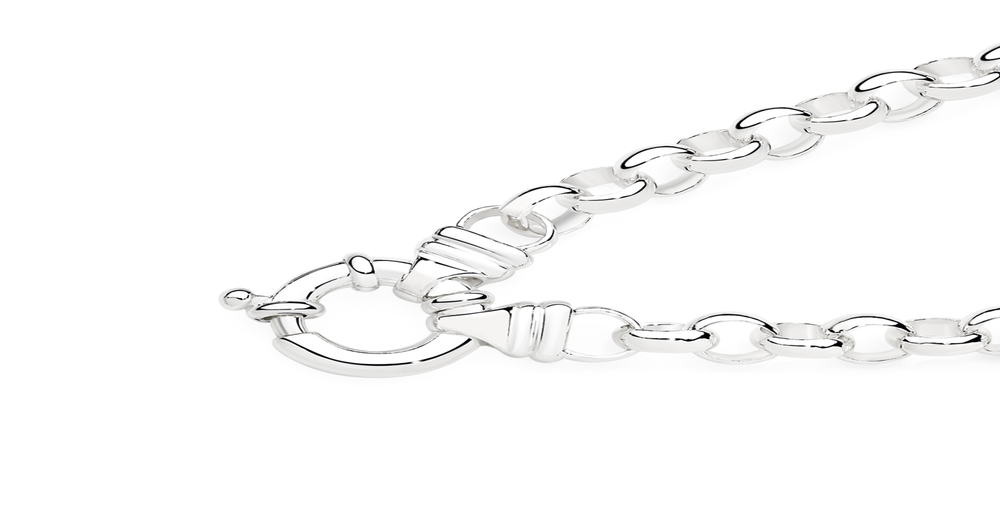 Silver Belcher Bracelet Prouds Bracelet Silver Belcher Bracelet