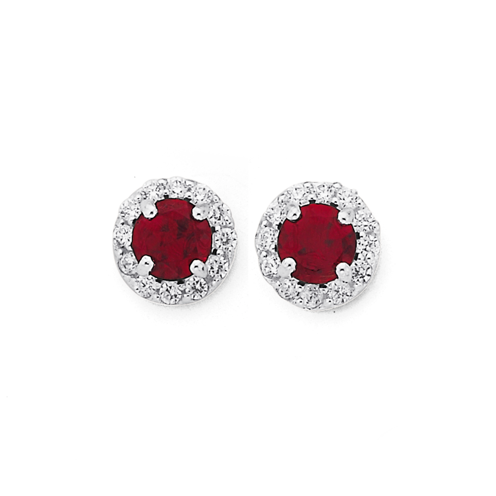 Garnet earrings best sale prouds