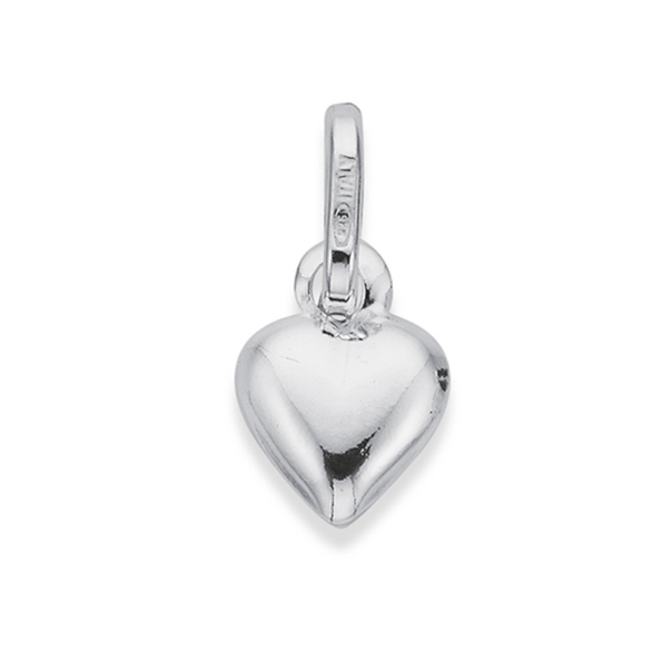 Silver Small Heart Charm