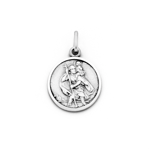 St christopher pendant prouds Clearance
