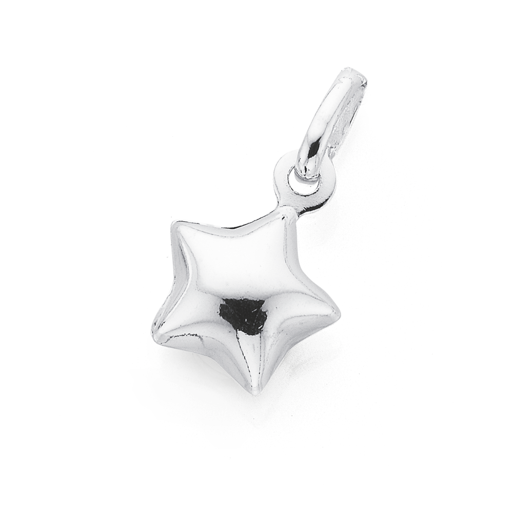 Silver Star Charm Prouds