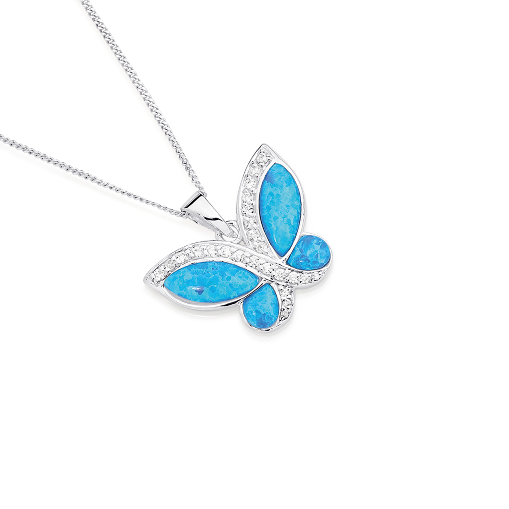 Butterfly clearance necklace prouds