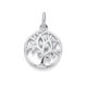 Silver Tree Of Life Double Sided Charm