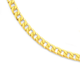 Solid 9ct Gold, 50cm Bevelled Curb Chain