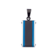 Stainless Steel Outside Blue Line & Black Dogtag