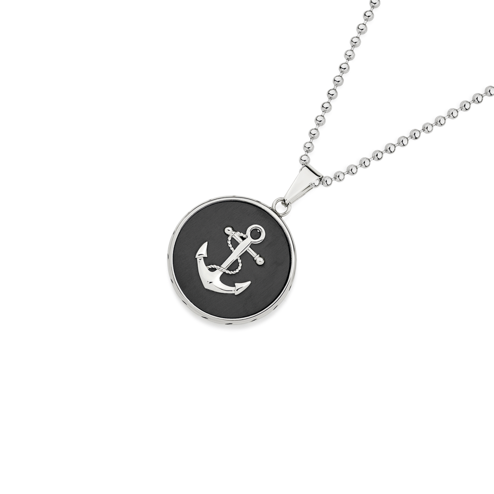 Stainless Steel Anchor Pendant Prouds