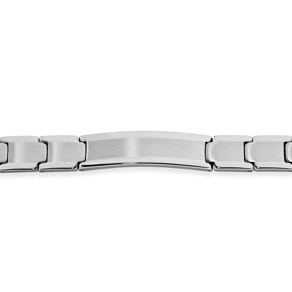 Stainless steel id shop bracelets