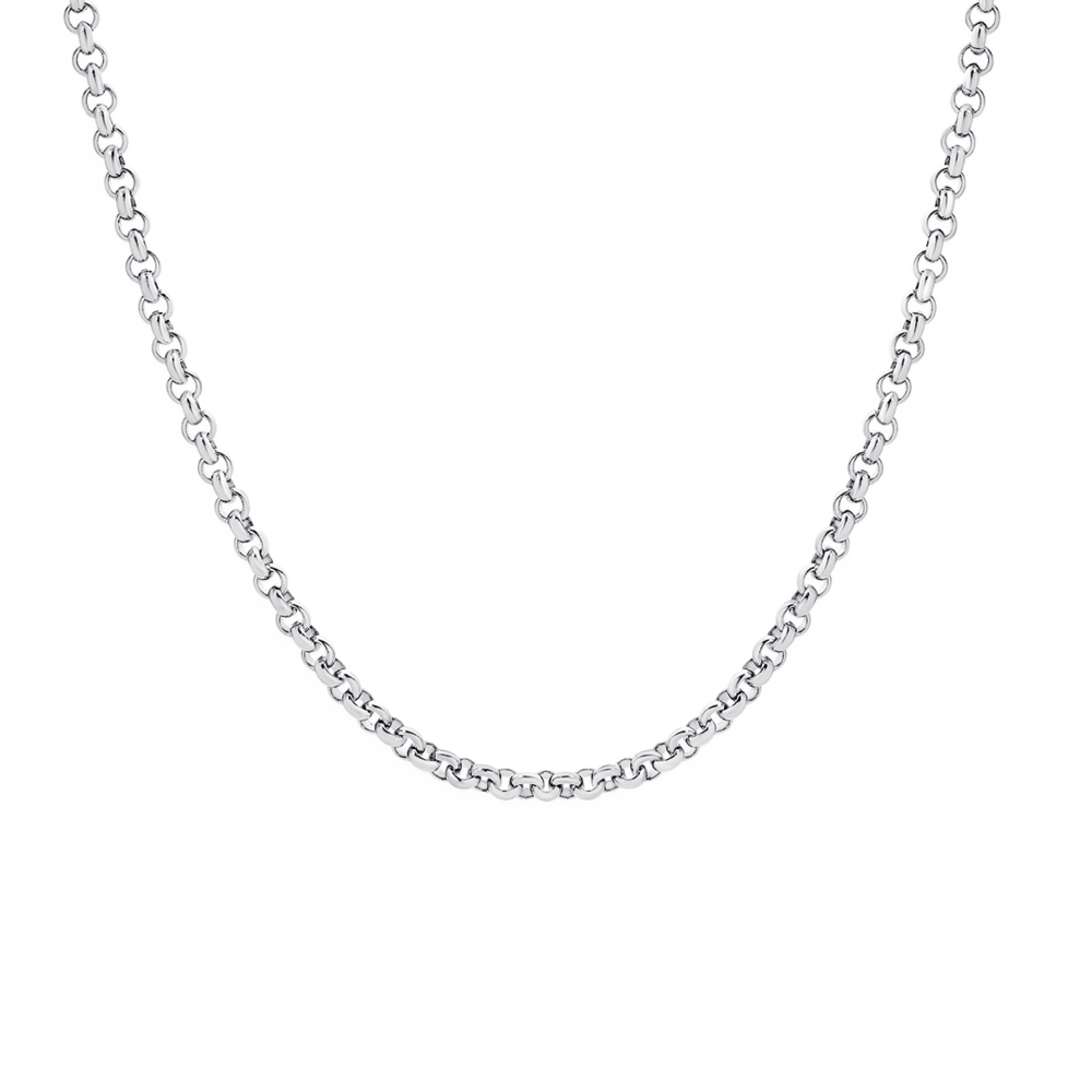 Steel 60cm Round Belcher Chain