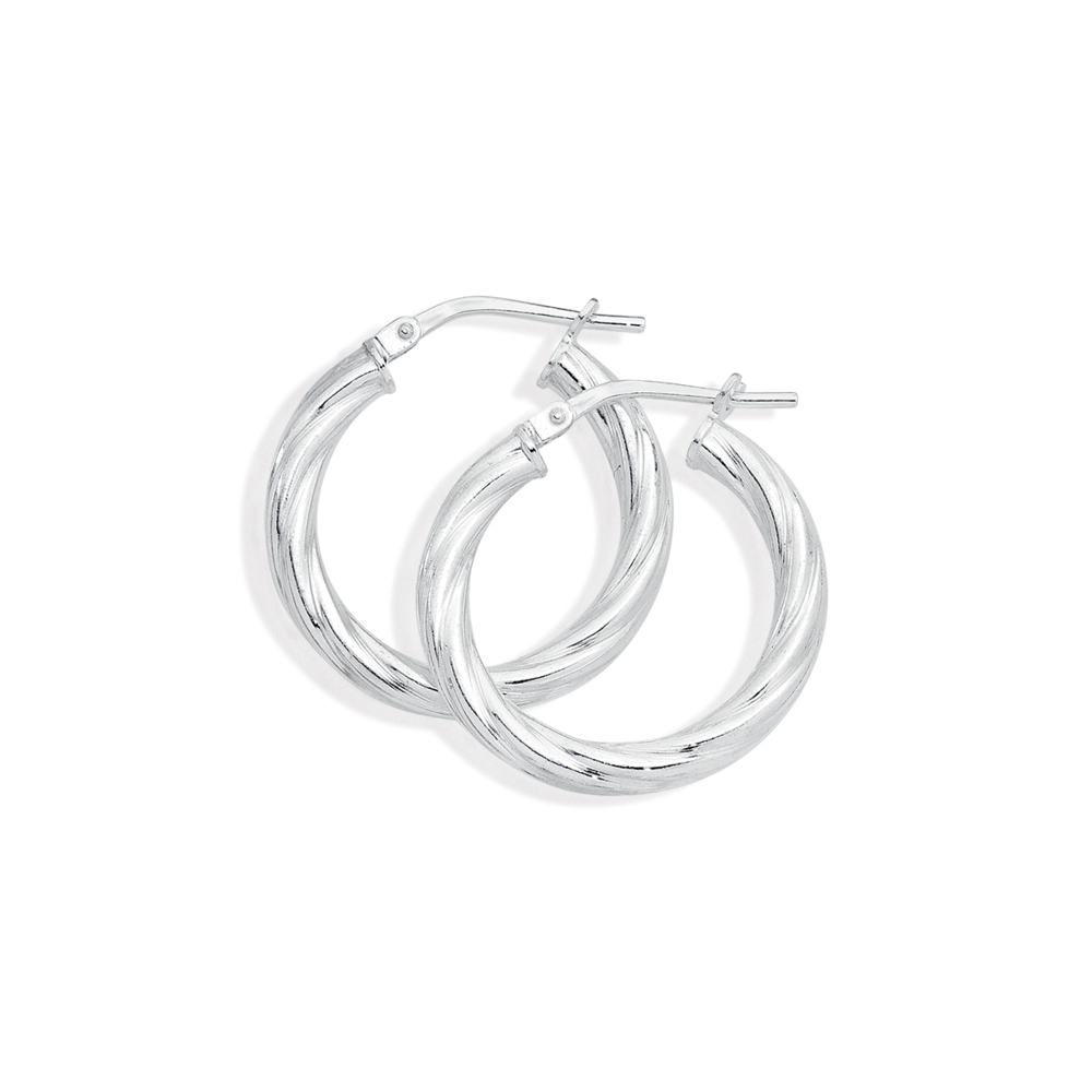 15mm online silver hoops