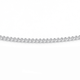 Sterling Silver 45cm Solid Curb Chain