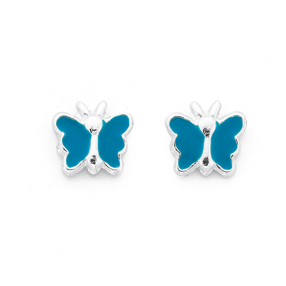 Dropship Blue Butterfly Dangle Earrings With Swarovski Crystals For Women  Hypoallergenic Cute Drop Earrings Birthday Gift to Sell Online at a Lower  Price | Doba