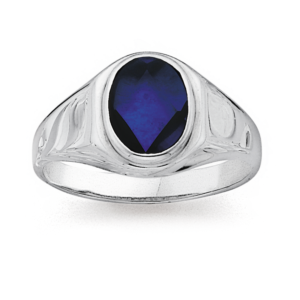 Aggregate 91+ blue stone gents ring latest - vova.edu.vn