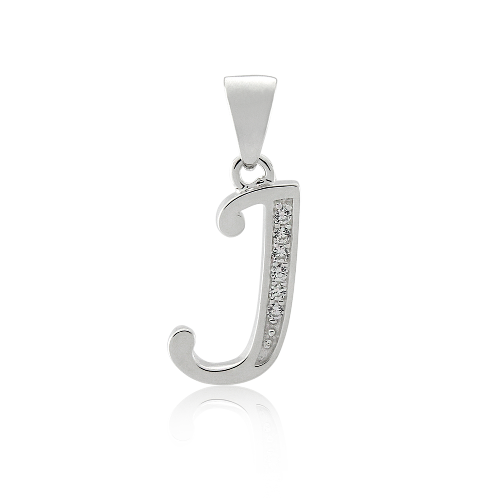 J letter pendant deals