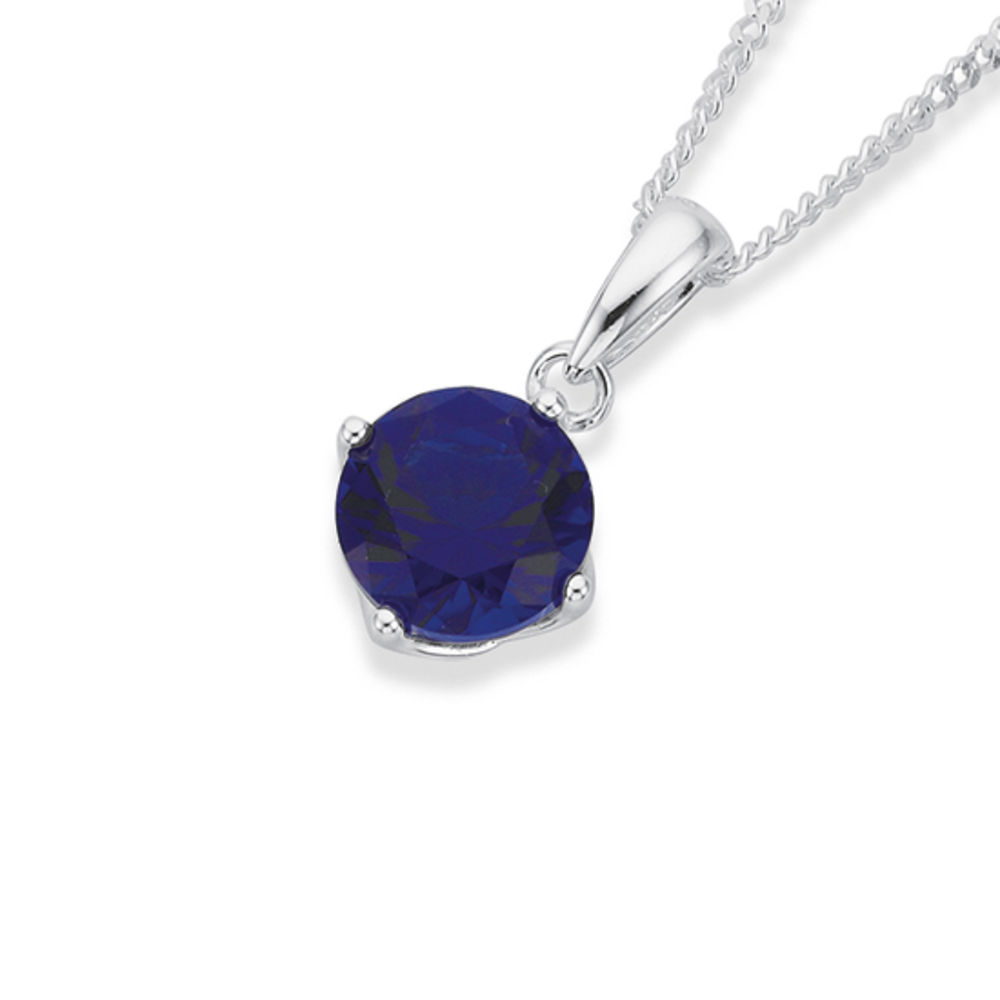 Midnight shop blue necklace